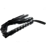 Bič sa nitnama crni - Black Flogger 65 cm - Image 3