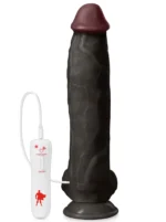 Crni realistični vibrator - Captain Red 31 cm - Image 4