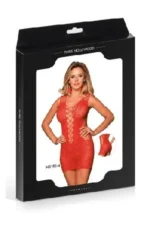 Crvena Sexy haljina - Robe Red - Image 3
