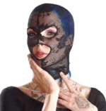 Erotska Čipkana Maska za Glavu - Bad Kitty Head Mask - Image 3