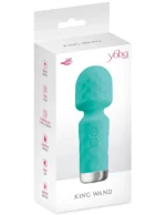 Klitoralni punjiv vibrator - Mini Wand Zeleni - Image 2