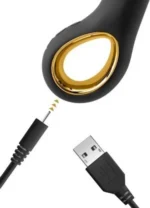 Multifunkcionalni Zeka vibrator - Black Empire Rabbit - Слика 4