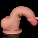 Realistični dildo - Sliding Skin 19 cm - Слика 3