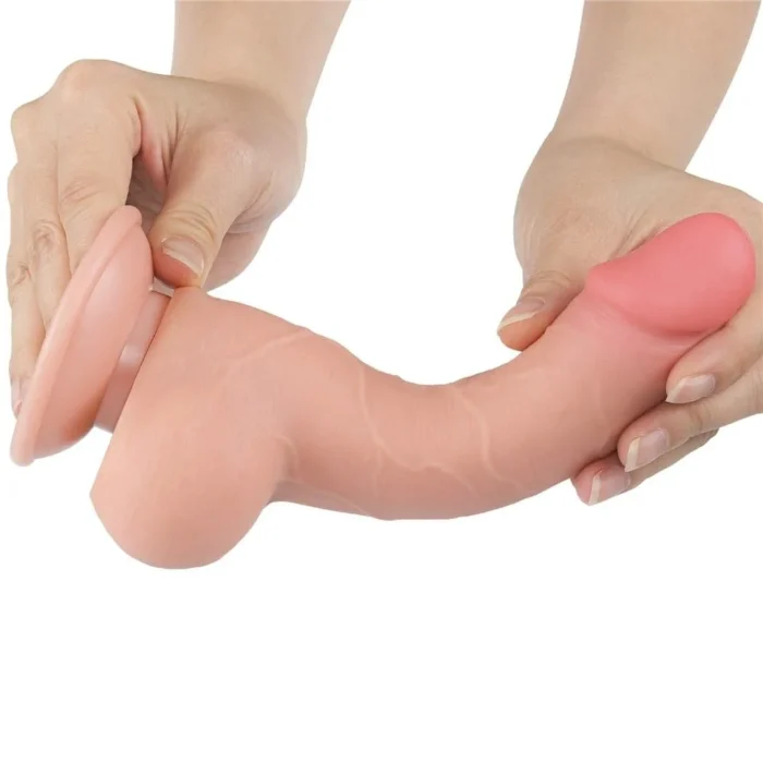 Realistični dildo - Sliding Skin 19 cm - Слика 6