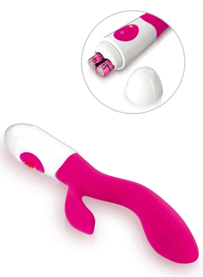 Silikonski multifunkcijski vibrator - Naya Pink - Слика 4