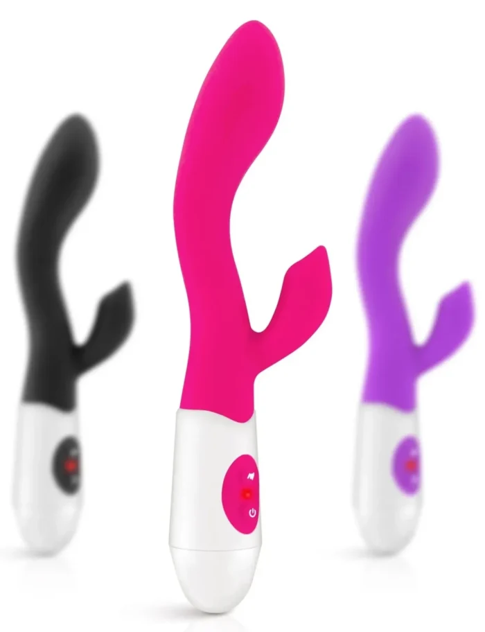Silikonski multifunkcijski vibrator - Naya Pink - Слика 5