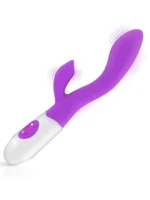 Silikonski multifunkcijski vibrator - Naya Violet - Image 2