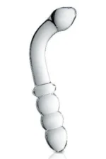 Stakleni dildo - Glossy 8 Clear - Image 2